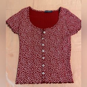 Brandy Melville floral top